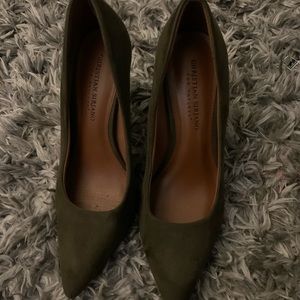 Olive green Heels